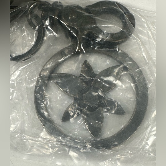 NEW - Anuschka Multi Compartment Hand Painted Leather Satchel - Henna Floral - Picture 9 of 14